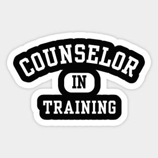 Counselor in Training Sticker